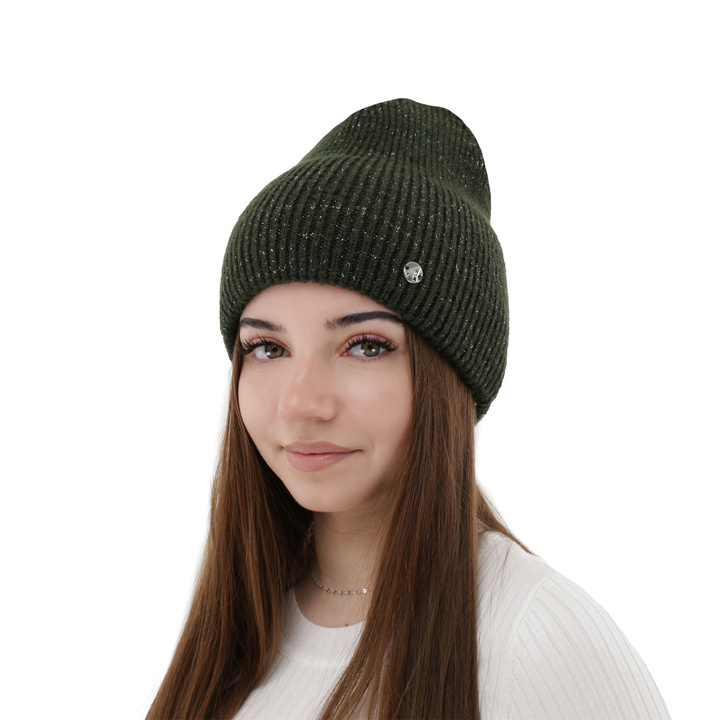 Женская зимняя бушлат хаки Amaris