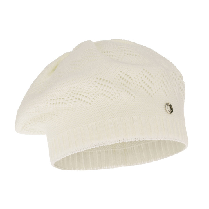 Осенний/весенний берет для девочки кремовый Filadelfia