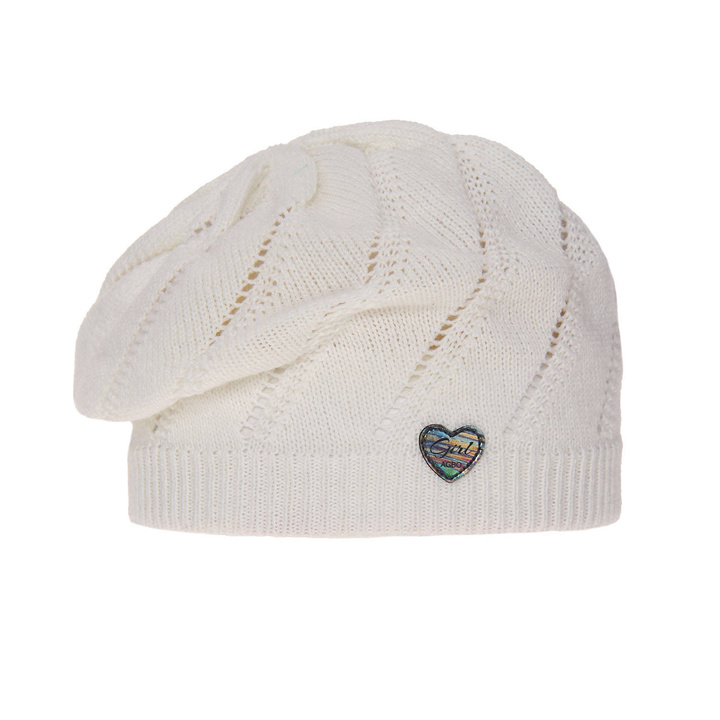 Осенний/весенний берет для девочки кремовый Hilda