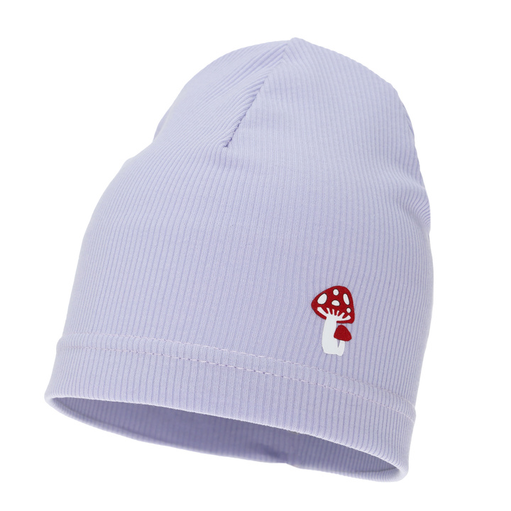 Осенняя/весенняя шапка для девочки, фиолетовая, хлопковая Balma