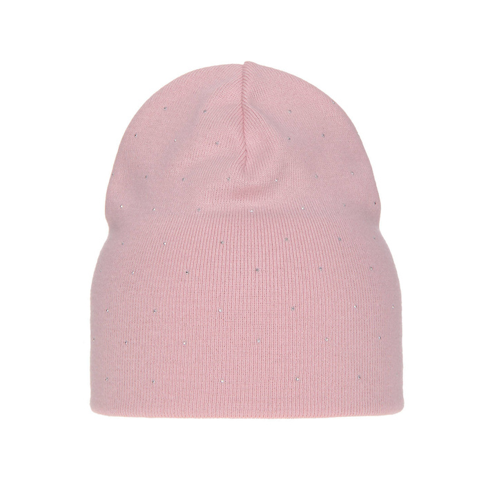 Женская осенняя/весенняя шапка розовая Grecja