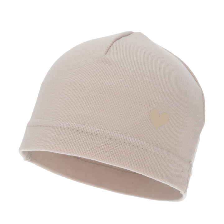 Осенняя/весенняя шапка для девочки, бежевая, Nestie