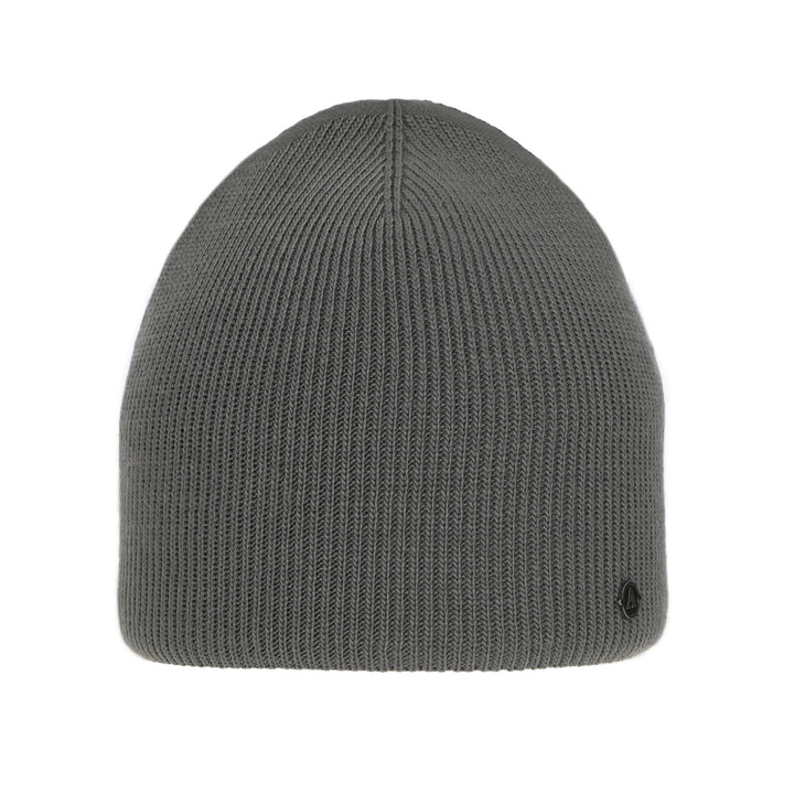 Мужская зимняя шапка серого цвета Karat