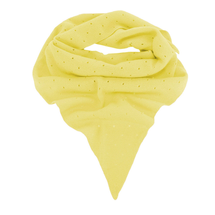 Осенне/весеннее платок для девочки желтое Fiorella